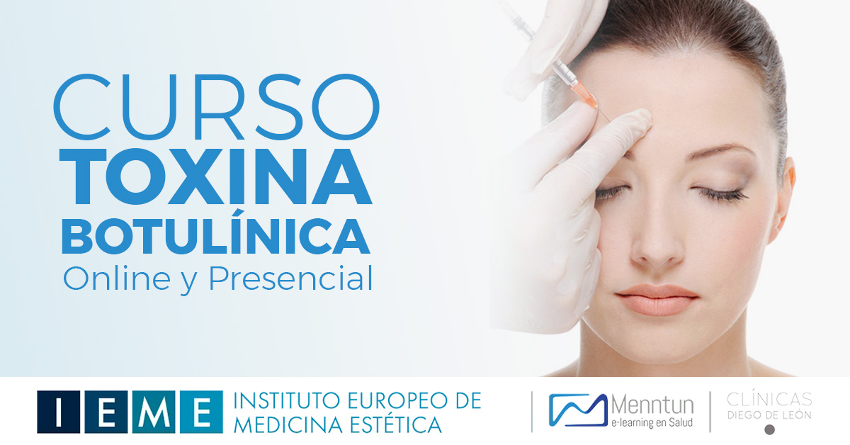 curso de toxina botulínica menntun e-learning en salud