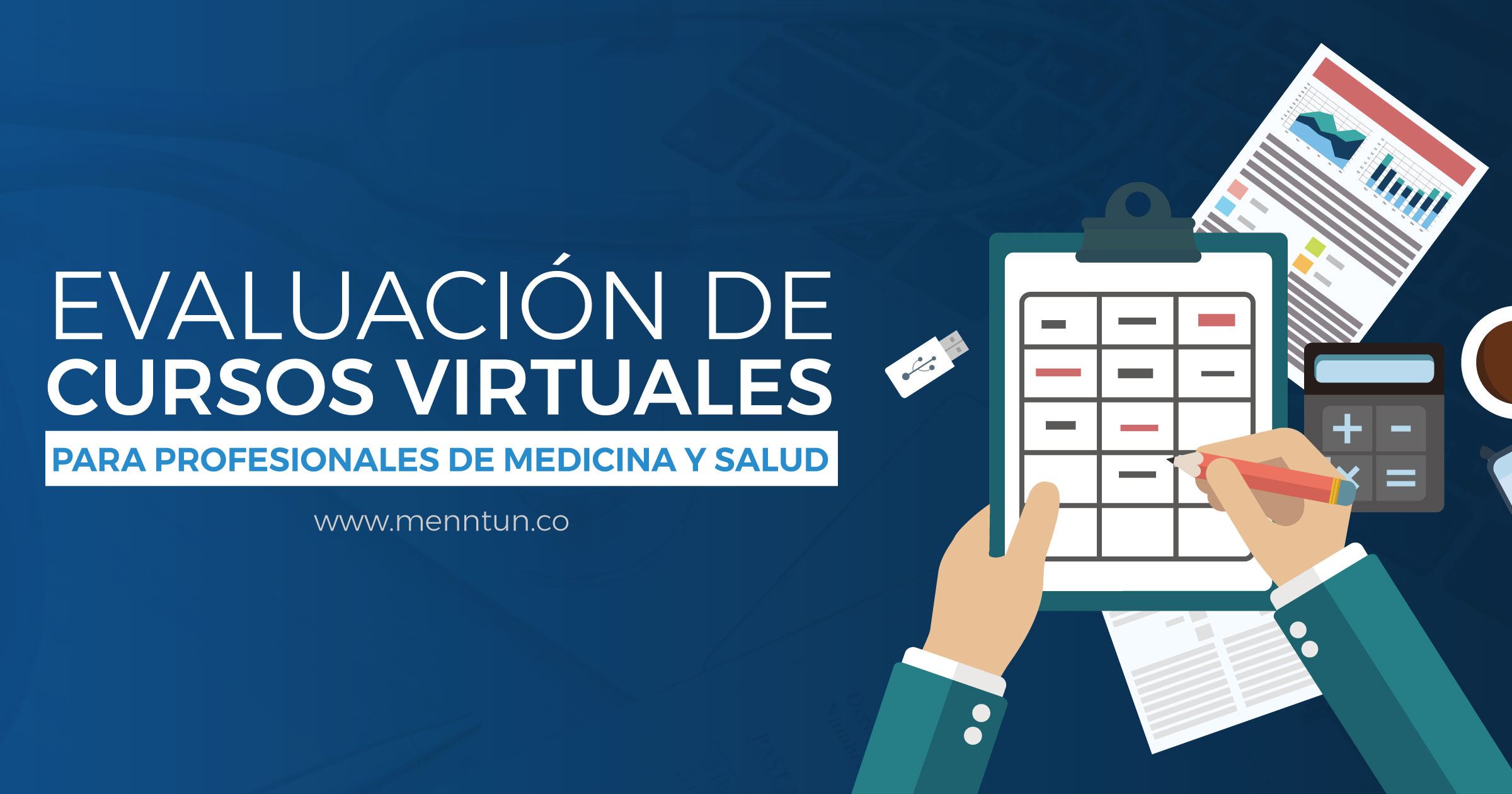 evaluacion de cursos virtuales para profesionales de medicina y salud